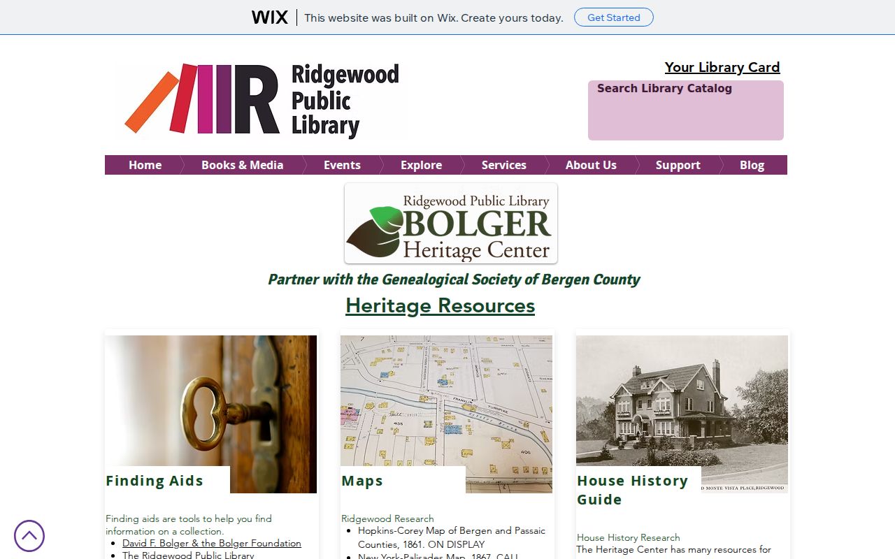 Palisades Park city directory research at Ridgewood Heritage Center
