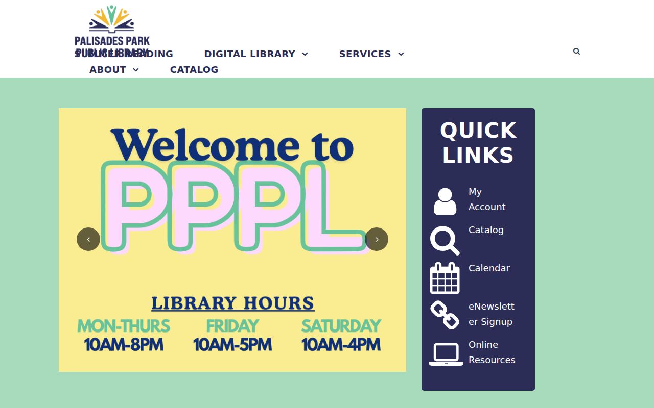 Palisades Park city directory local reference at the public library